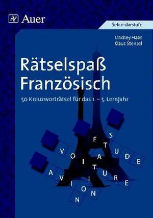 Rätselspaß Französisch de Lindsey Haas