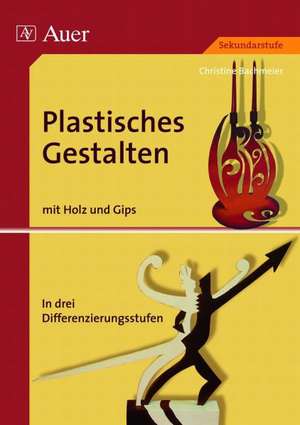 Plastisches Gestalten mit Holz und Gips de Christine Bachmeier