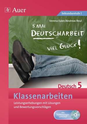 Klassenarbeiten Deutsch 5 de Verena Euler