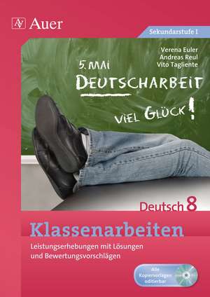 Klassenarbeiten Deutsch 8 de Verena Euler