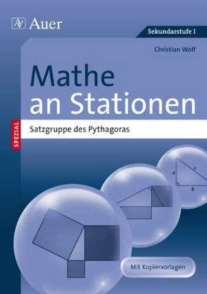 Mathe an Stationen spezial Pythagoras de Christian Wolf