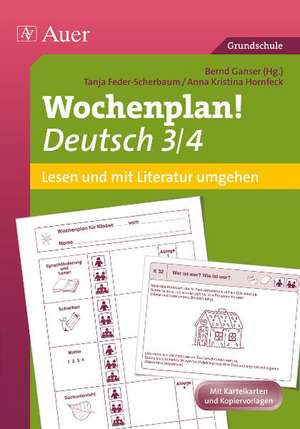 Wochenplan Deutsch 3-4 de T. Feder-Scherbaum