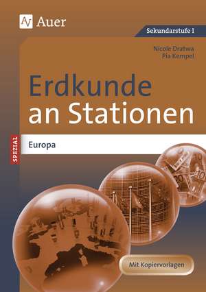 Erdkunde an Stationen Spezial Europa de Nicole Heller