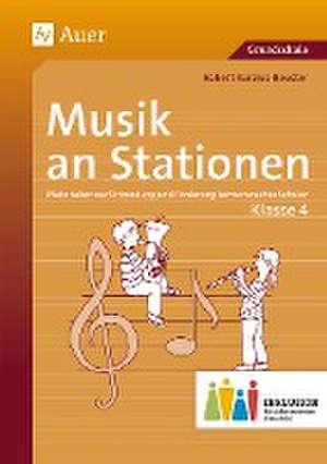 Musik an Stationen Inklusion 4 de Babett Kurzius-Beuster