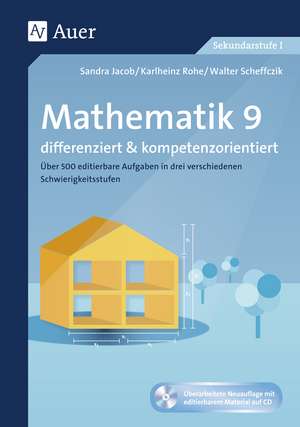 Mathematik 9 differenziert u. kompetenzorientiert de Sandra Jacob