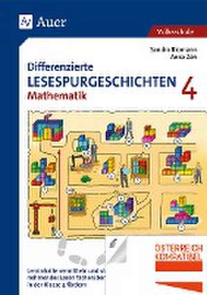 Differenzierte Lesespurgeschichten Mathematik 4 de Sandra Blomann