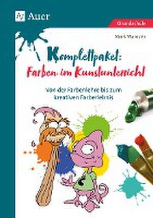 Komplettpaket Farben im Kunstunterricht de Mark Wamsler