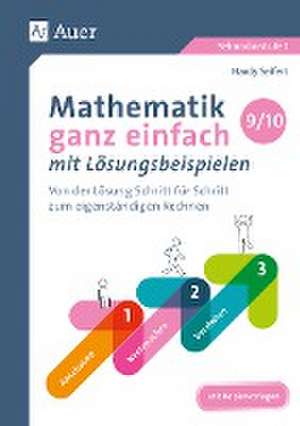 Mathematik ganz einfach mit Lösungsbeispielen 9-10 de Hardy Seifert