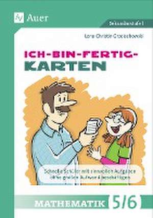 Ich-bin-fertig-Karten Mathematik Klassen 5-6 de Lena-Christin Grzelachowski