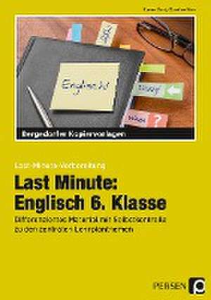 Last Minute: Englisch 6. Klasse de Carina Geck