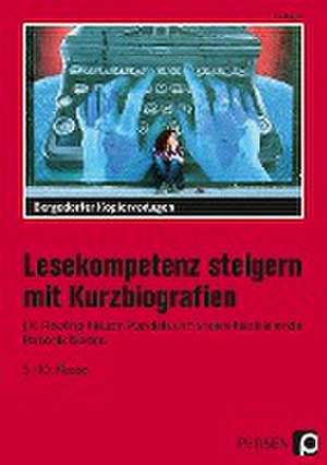 Lesekompetenz steigern mit Kurzbiografien de Jens Eggert