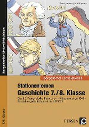 Stationenlernen Geschichte 7./8. Klasse - Band 2 de Frank Lauenburg