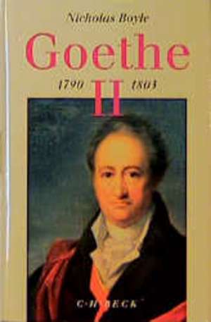 Goethe 1790 - 1803 de Holger Fliessbach