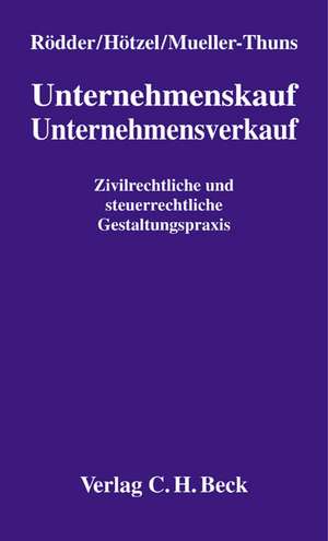 Unternehmenskauf / Unternehmensverkauf de Thomas Rödder