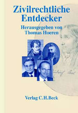 Zivilrechtliche Entdecker de Thomas Hoeren