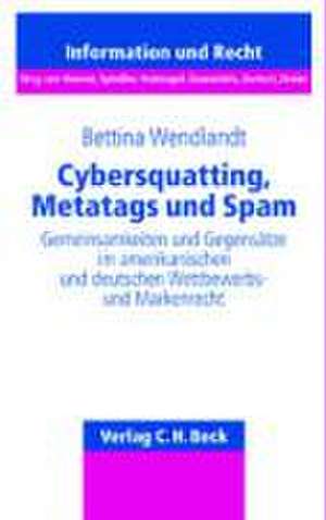 Cybersquatting, Metatags und Spam de Sabine Wendlandt