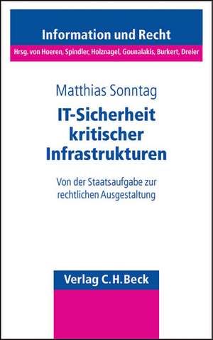 IT-Sicherheit kritischer Infrastrukturen de Matthias Sonntag