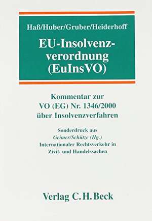 EU-Insolvenzordnung de Detlef Haß