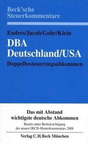 DBA Deutschland / USA de Dieter Endres