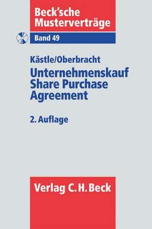 Unternehmenskauf - Share Purchase Agreement de Florian Kästle