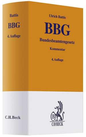 Bundesbeamtengesetz de Ulrich Battis