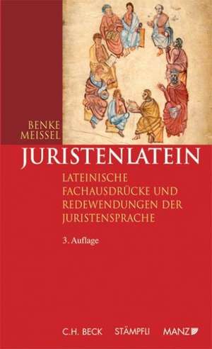 Juristenlatein de Nikolaus Benke