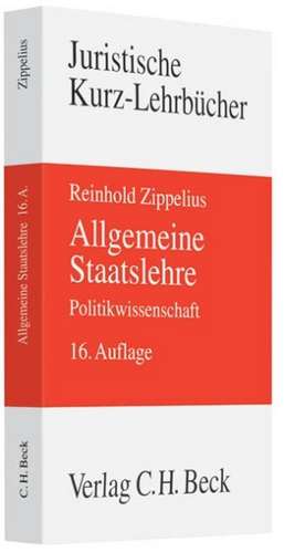 Allgemeine Staatslehre de Reinhold Zippelius