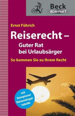 Führich, E: Reiserecht