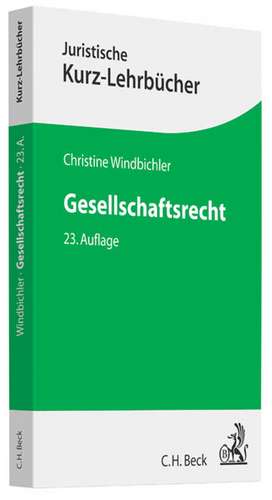 Gesellschaftsrecht de Christine Windbichler