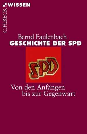 Geschichte der SPD de Bernd Faulenbach