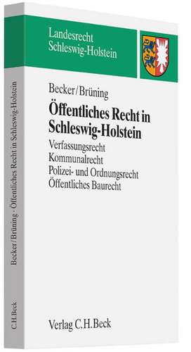 Öffentliches Recht in Schleswig-Holstein de Florian Becker