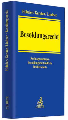 Handbuch Besoldungsrecht de Timo Hebeler