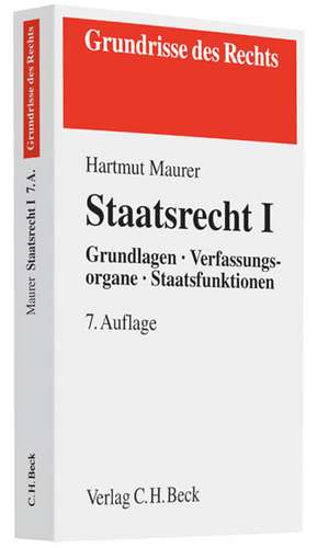 Staatsrecht I de Hartmut Maurer