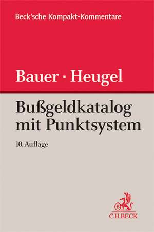 Bußgeldkatalog mit Punktesystem de Konrad Bauer