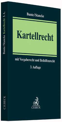 Kartellrecht de Hermann-Josef Bunte