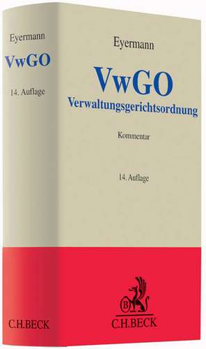 Verwaltungsgerichtsordnung de Erich Eyermann