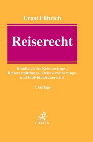 Reiserecht de Ernst Führich