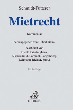 Mietrecht de Hubert Blank