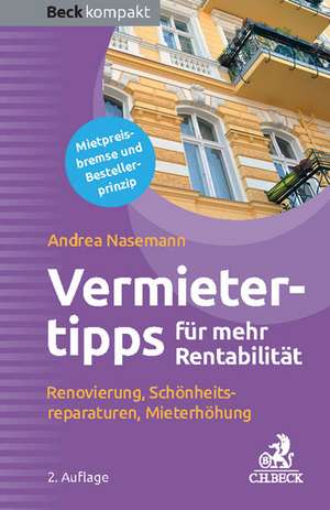 Die besten Vermietertipps für mehr Rentabilität de Andrea Nasemann