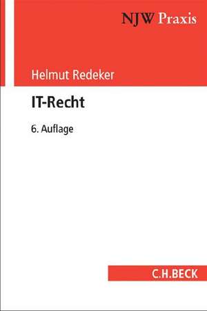 IT-Recht de Helmut Redeker