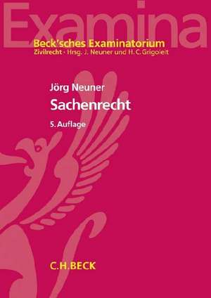 Sachenrecht de Jörg Neuner