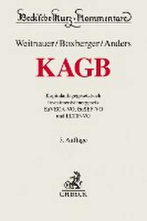 Kapitalanlagegesetzbuch de Wolfgang Weitnauer