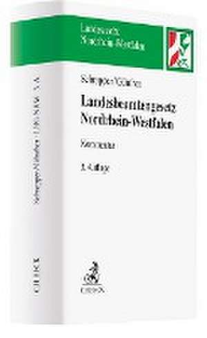 Landesbeamtengesetz Nordrhein-Westfalen (LBG NRW) de Ludger Schrapper