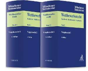 Münchener Kommentar zum Wettbewerbsrecht de Franz Jürgen Säcker