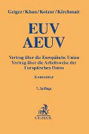 EUV / AEUV de Rudolf Geiger