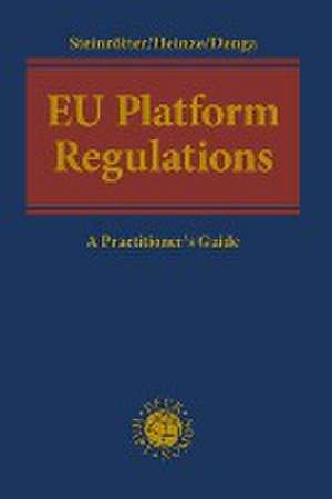 EU Platform Law de Björn Steinrötter