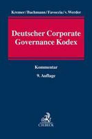 Deutscher Corporate Governance Kodex de Thomas Kremer