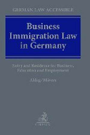 Business Immigration Law in Germany de Ole Aldag