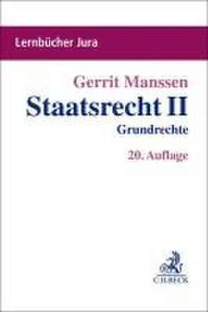 Staatsrecht II de Gerrit Manssen