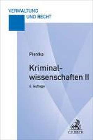 Kriminalwissenschaften II de Monika Pientka